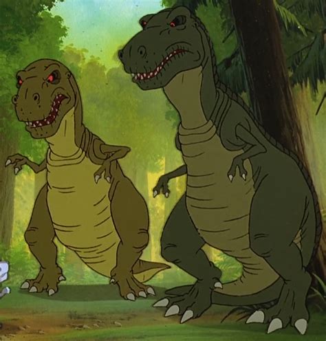 chomper's parents|the land before time family.